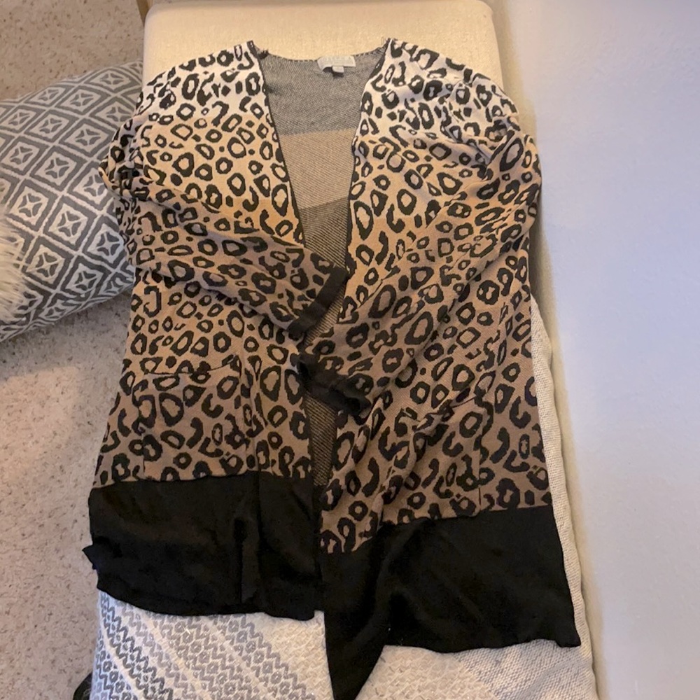 Leopard cardigan